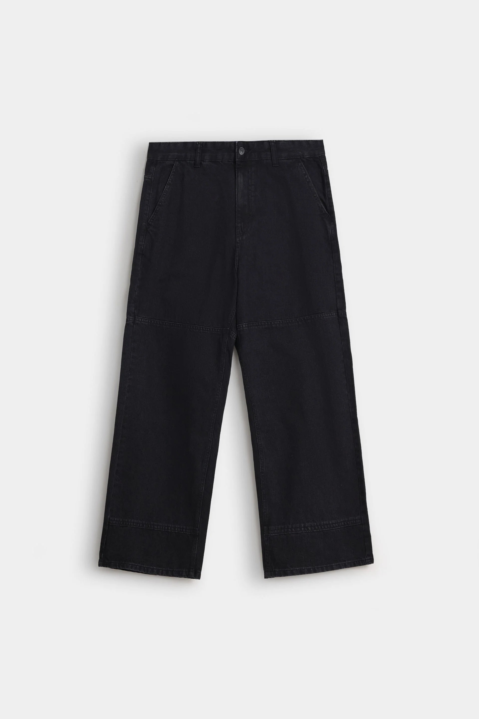 Wide-Leg Baggy Jeans